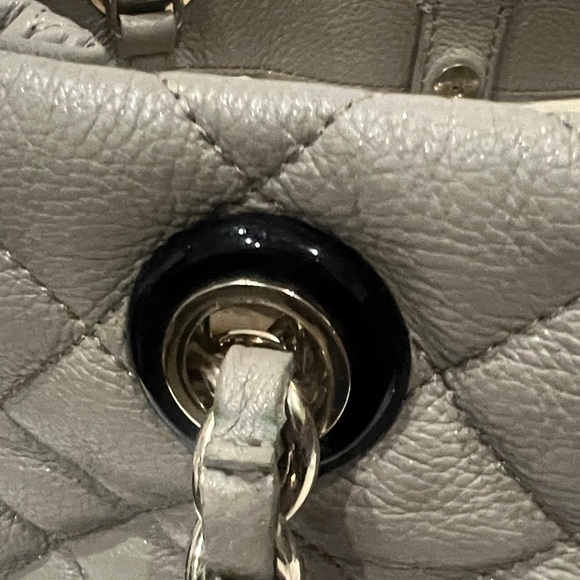 Kate‎ Spade Quilted Leather Tote Bag - Taupe - Picture 7 of 13